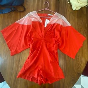 Glamaker size medium romper new with tags